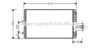 AVA QUALITY COOLING CN5099 Condenser, air conditioning